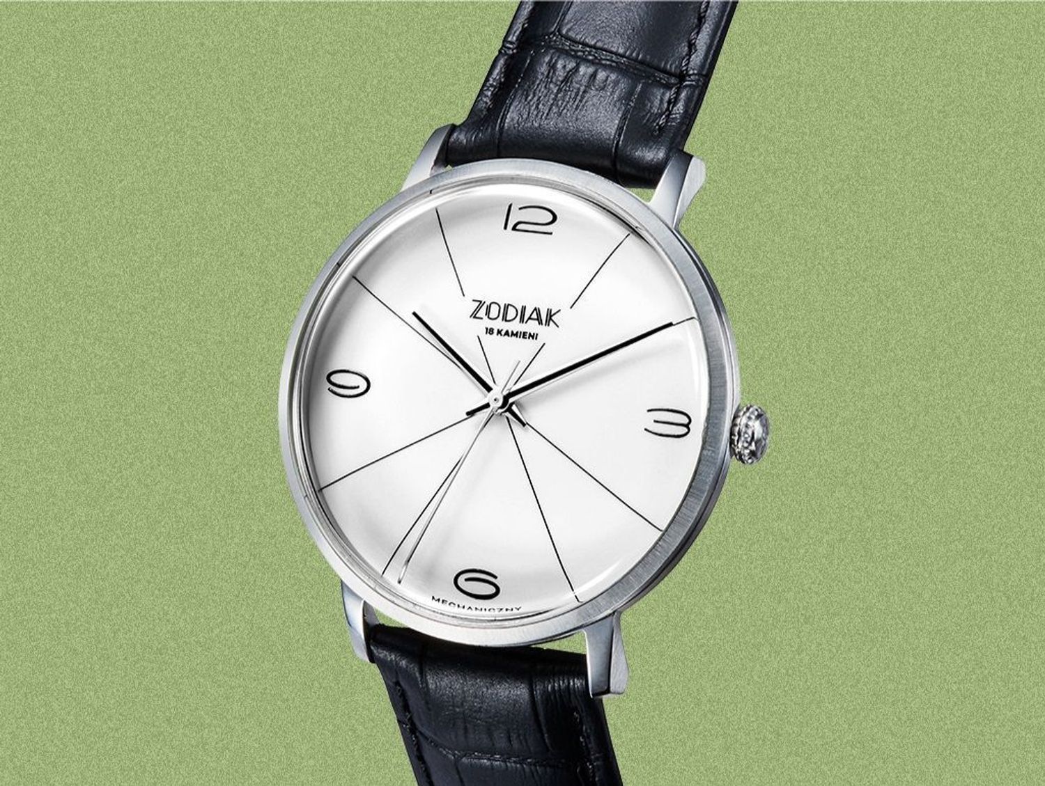 Zegarek Błonie Zodiak Mechaniczny Biały (3).jpg